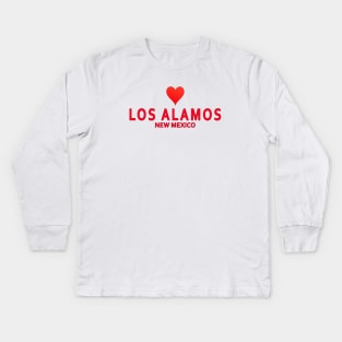 Los Alamos New Mexico Kids Long Sleeve T-Shirt